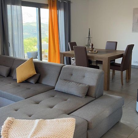 Haut De Villa - Vue Mer Avec Coucher De Soleil Cargèse Zewnętrze zdjęcie
