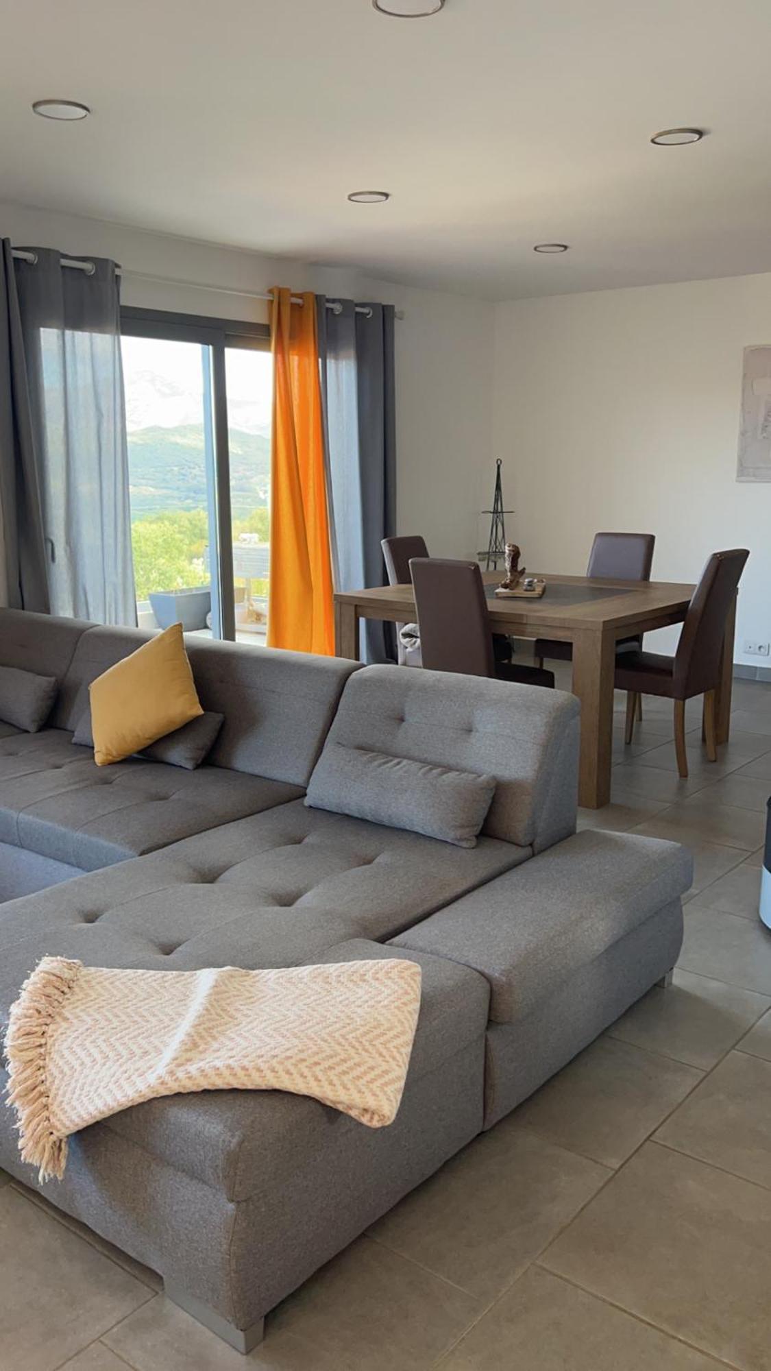 Haut De Villa - Vue Mer Avec Coucher De Soleil Cargèse Zewnętrze zdjęcie